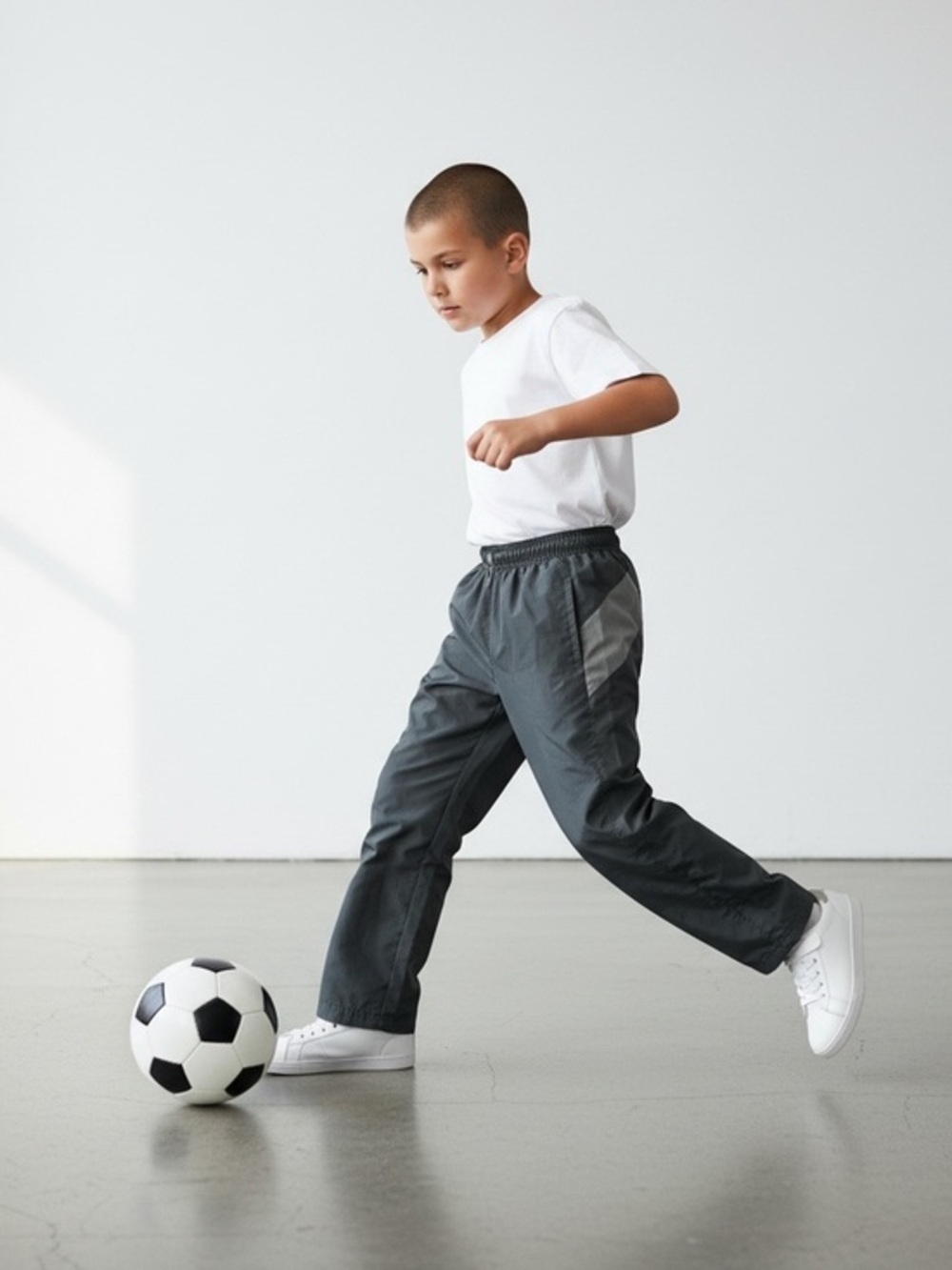 Champion Gray Fully‎ Mesh Lined Trainers Soccer Workout Unisex Pants Size Medium - Picture 4 of 12